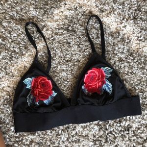 PINK ROSE BRALETTE